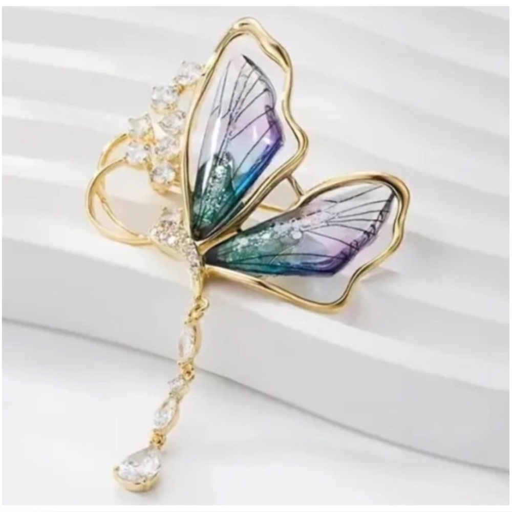 Elegant Butterfly Brooch Pin